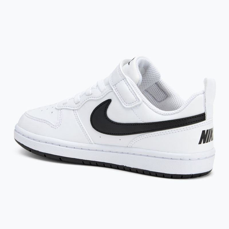 Nike Court Borough Low Recraft weiß/schwarz Kinderschuhe 3