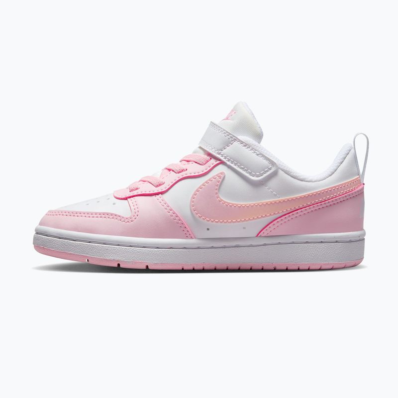 Kinderschuhe Nike Court Borough Low Recraft white/pink foam 2
