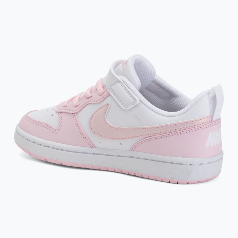 Kinderschuhe Nike Court Borough Low Recraft white/pink foam 3