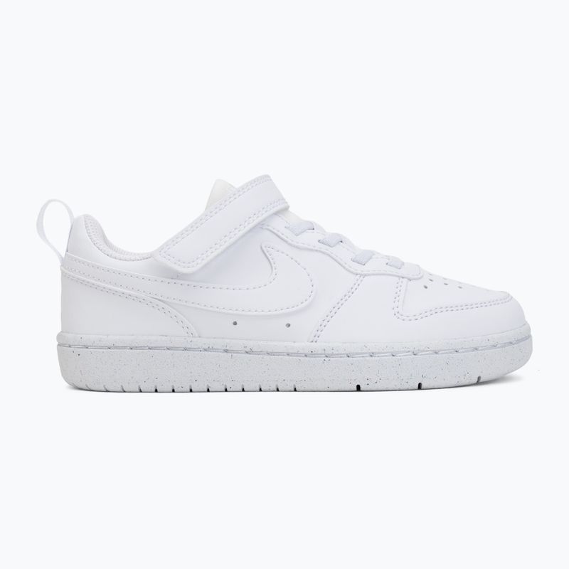 Kinderschuhe Nike Court Borough Low Recraft white/white/white 2