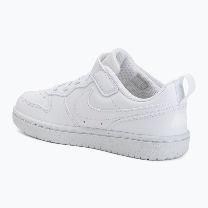 Kinderschuhe Nike Court Borough Low Recraft white/white/white 3