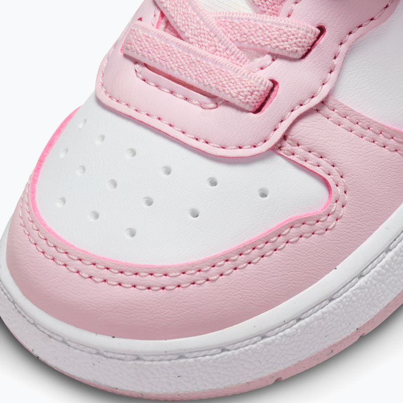 Kinderschuhe Nike Court Borough Low Recraft white/pink foam 5