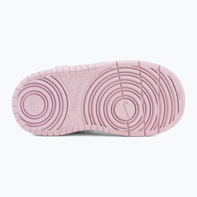 Kinderschuhe Nike Court Borough Low Recraft white/pink foam 4