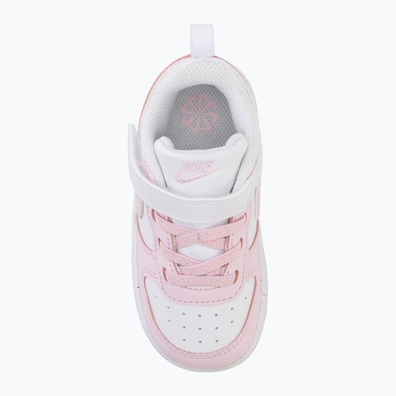 Kinderschuhe Nike Court Borough Low Recraft white/pink foam 5