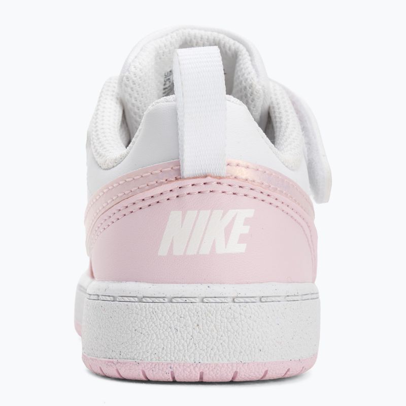 Kinderschuhe Nike Court Borough Low Recraft white/pink foam 6