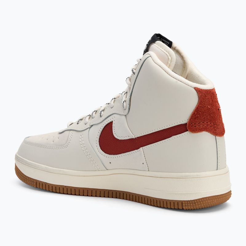 Schuhe Damen Nike Air Force 1 Sculpt Wild phantom / rugged orange 3