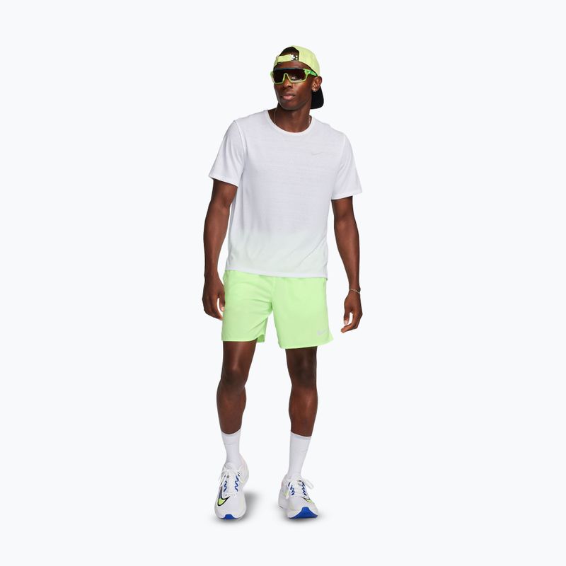 Herren-Shorts Nike Dri-Fit Challenger 7" Brief-Lined lime blast/lime blast 2