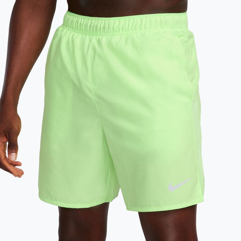 Herren-Shorts Nike Dri-Fit Challenger 7" Brief-Lined lime blast/lime blast 4