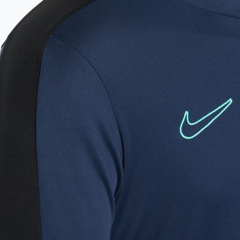 Nike Academy Dri-Fit 1/2-Zip Herren-Fußball-Langarmshirt mitternachtsnavy/schwarz/nachtnavy/hyper türkis 3