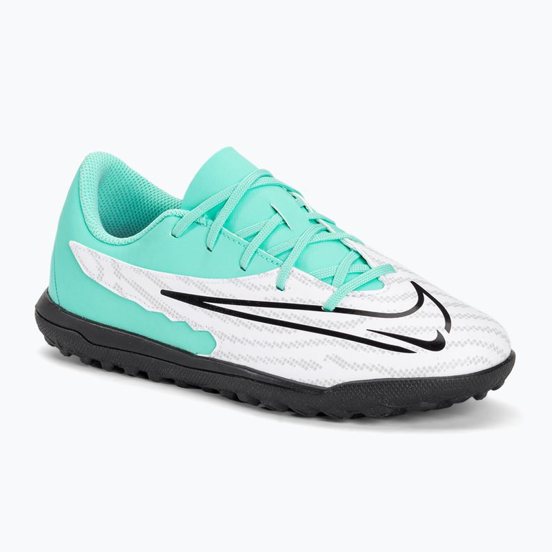 Kinder Fußballschuhe Nike JR Phantom GX Club TF hyper türkis/fuchsia dream/weiß/schwarz