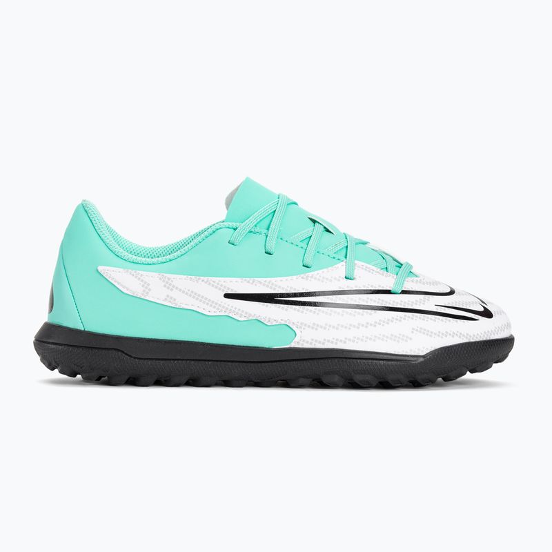 Kinder Fußballschuhe Nike JR Phantom GX Club TF hyper türkis/fuchsia dream/weiß/schwarz 2