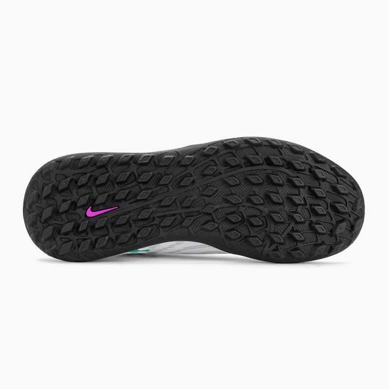 Kinder Fußballschuhe Nike JR Phantom GX Club TF hyper türkis/fuchsia dream/weiß/schwarz 5