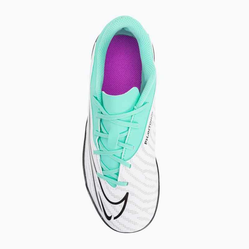 Kinder Fußballschuhe Nike JR Phantom GX Club TF hyper türkis/fuchsia dream/weiß/schwarz 6
