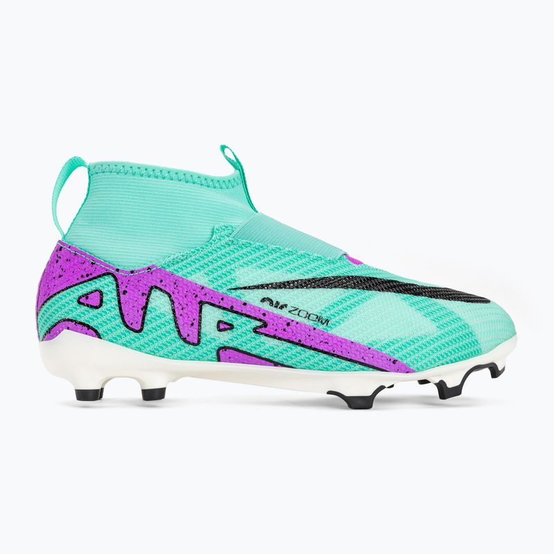 Kinder Fußballschuhe Nike Jr Mercurial Superfly 9 Pro FG hyper türkis/schwarz/weiß/fuchsia Traum 2