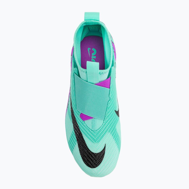 Kinder Fußballschuhe Nike Jr Mercurial Superfly 9 Pro FG hyper türkis/schwarz/weiß/fuchsia Traum 6