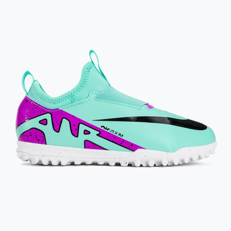 Kinder Fußballschuhe Nike Jr Mercurial Vapor 15 Academy TF hyper türkis/schwarz/weiß/fuchsia Traum 2