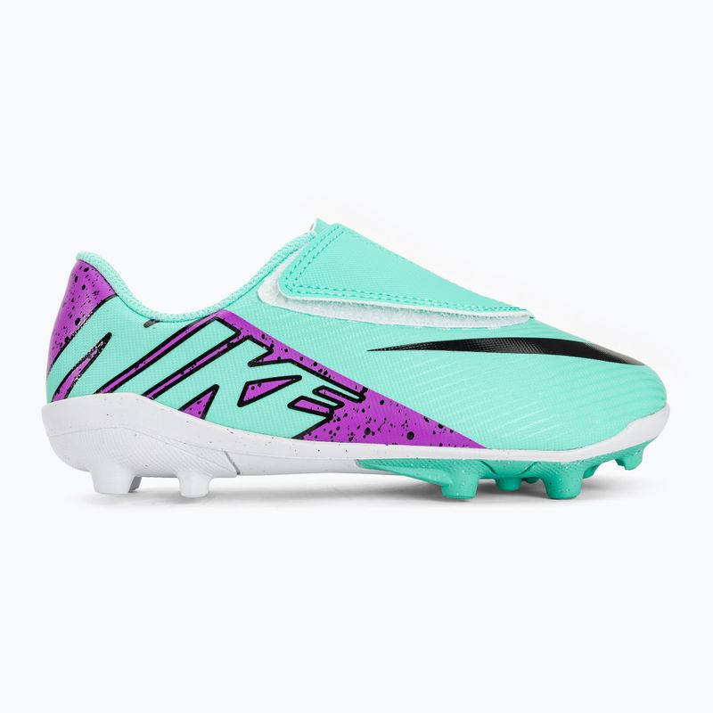 Kinder Fußballschuhe Nike JR Mercurial Vapor 15 Club MG hyper türkis/schwarz/weiß/fuchsia Traum 2