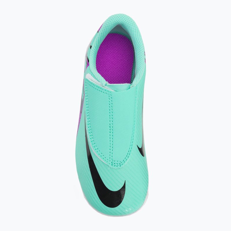Kinder Fußballschuhe Nike JR Mercurial Vapor 15 Club MG hyper türkis/schwarz/weiß/fuchsia Traum 6