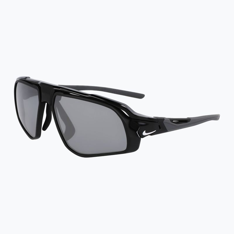 Sonnenbrille Nike Flyfree black/ silver flash/ volt 3