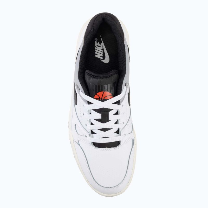 Männer Nike Full Force Low Weiß/Pewter/Segel/Schwarz Schuhe 5