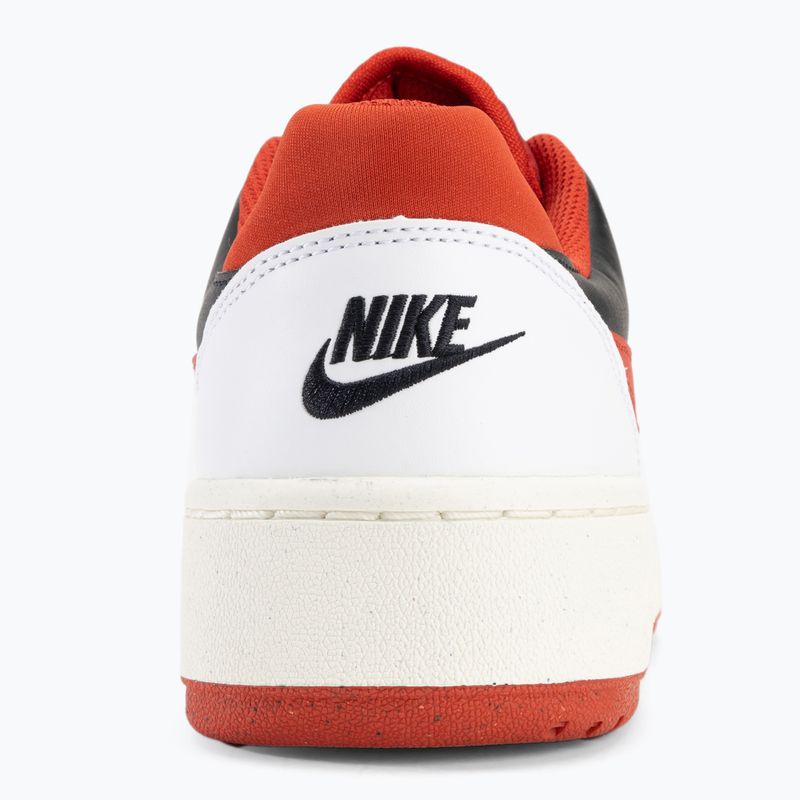 Männer Nike Full Force Low weiß/schwarz/team orange/polar Schuhe 6