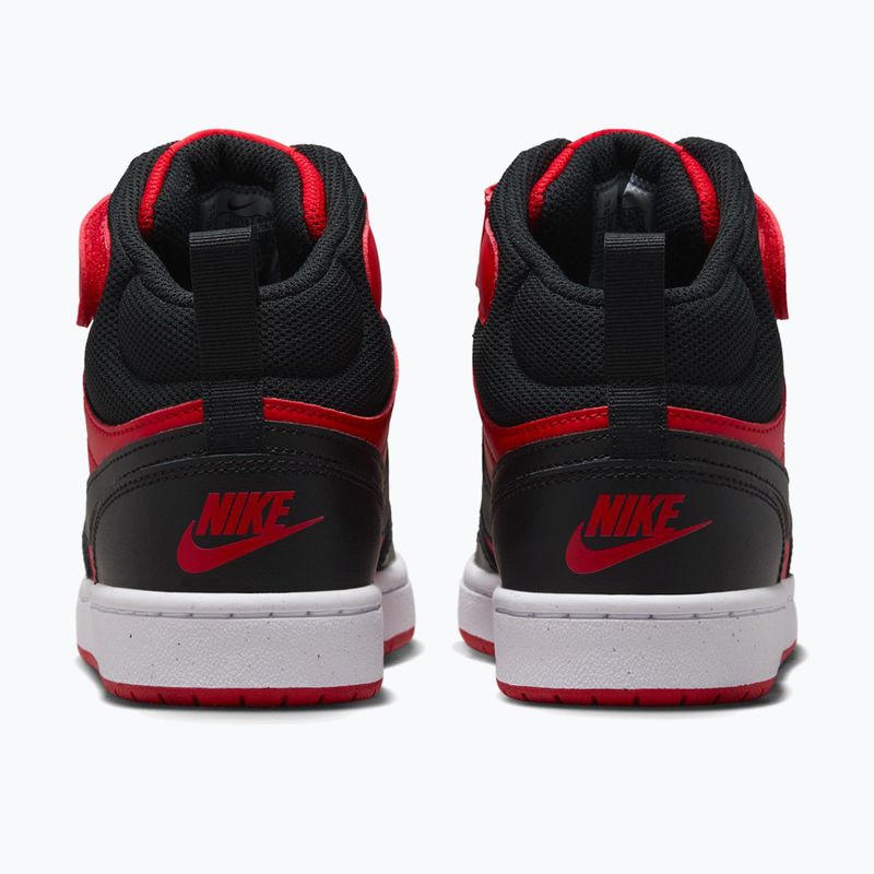 Kinderschuhe Nike Court Borough Mid 2 university red/white/black 4