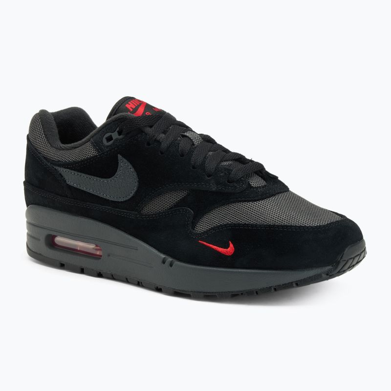 Herren Sneaker Nike Air Max 1 black/university red/anthracite