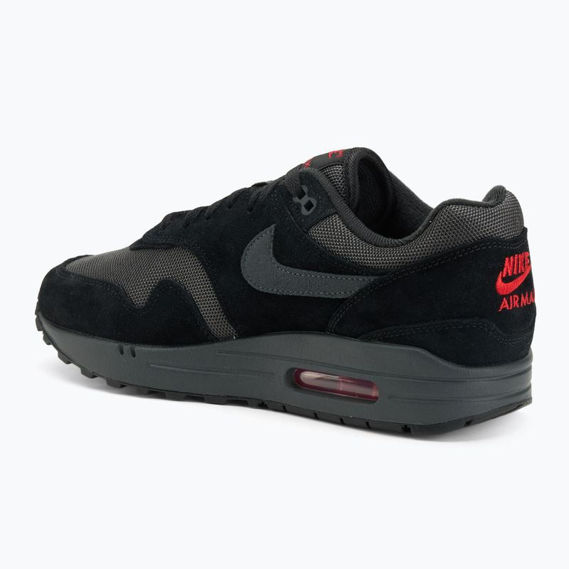 Herren Sneaker Nike Air Max 1 black/university red/anthracite 3