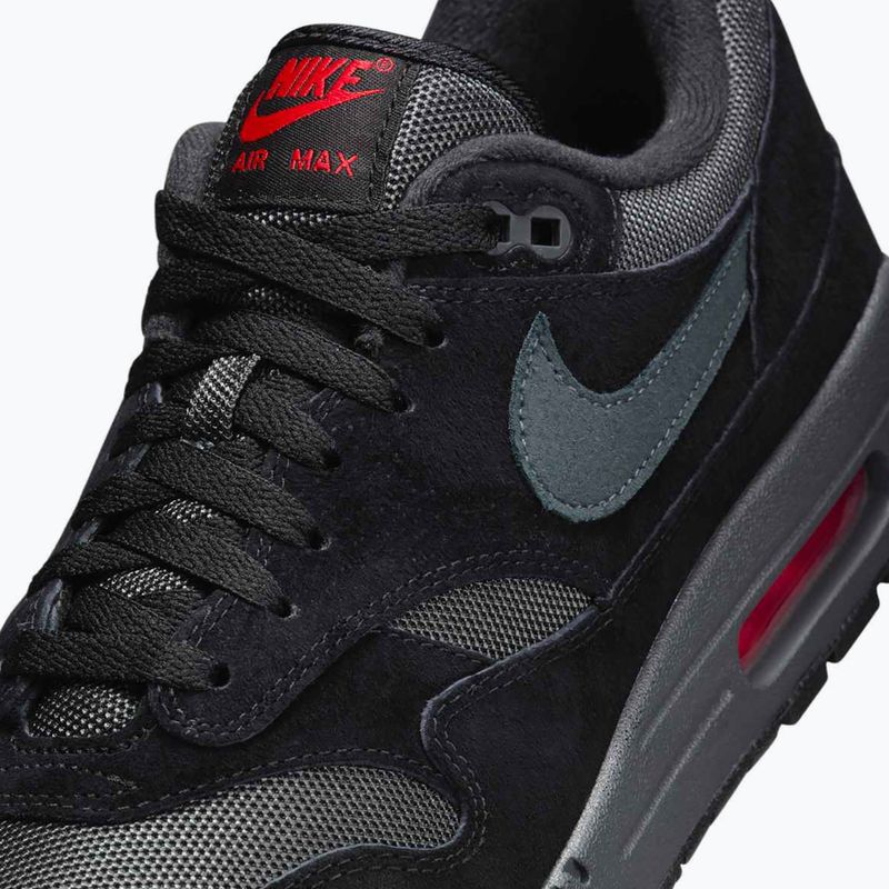 Herren Sneaker Nike Air Max 1 black/university red/anthracite 8