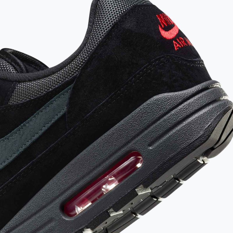 Herren Sneaker Nike Air Max 1 black/university red/anthracite 9