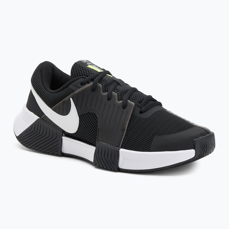 Herren Tennisschuhe Nike Zoom GP Challenge 1 schwarz / weiß / schwarz