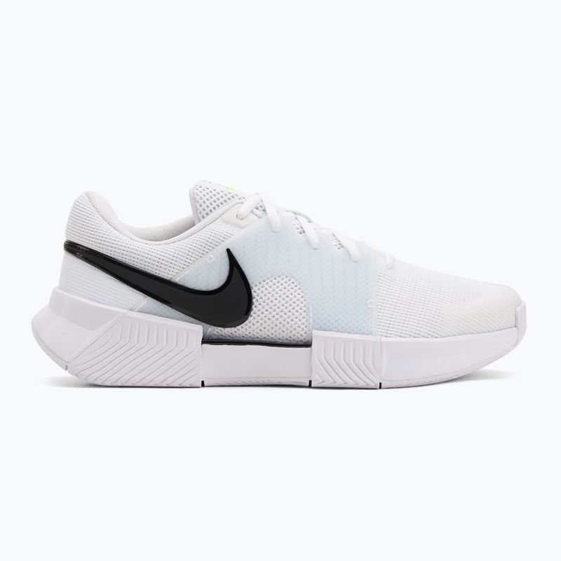 Herren Tennisschuhe Nike Zoom GP Challenge 1 weiß / schwarz / weiß 2
