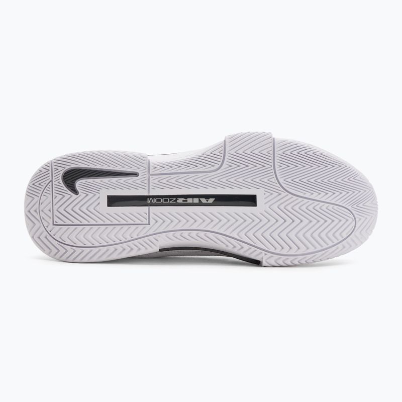 Herren Tennisschuhe Nike Zoom GP Challenge 1 weiß / schwarz / weiß 4