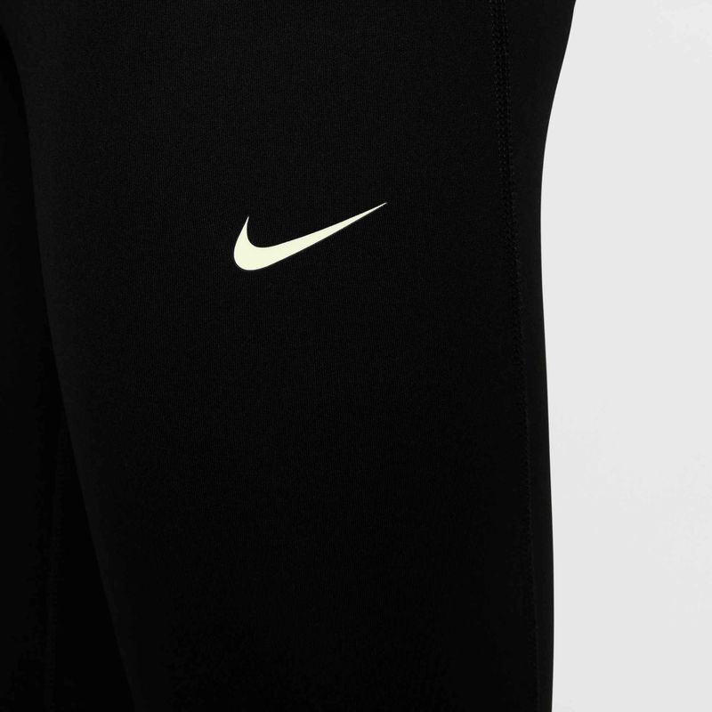 Nike Pro Dri-FIT comet schwarz/volt/weiß Kinder Leggings 5
