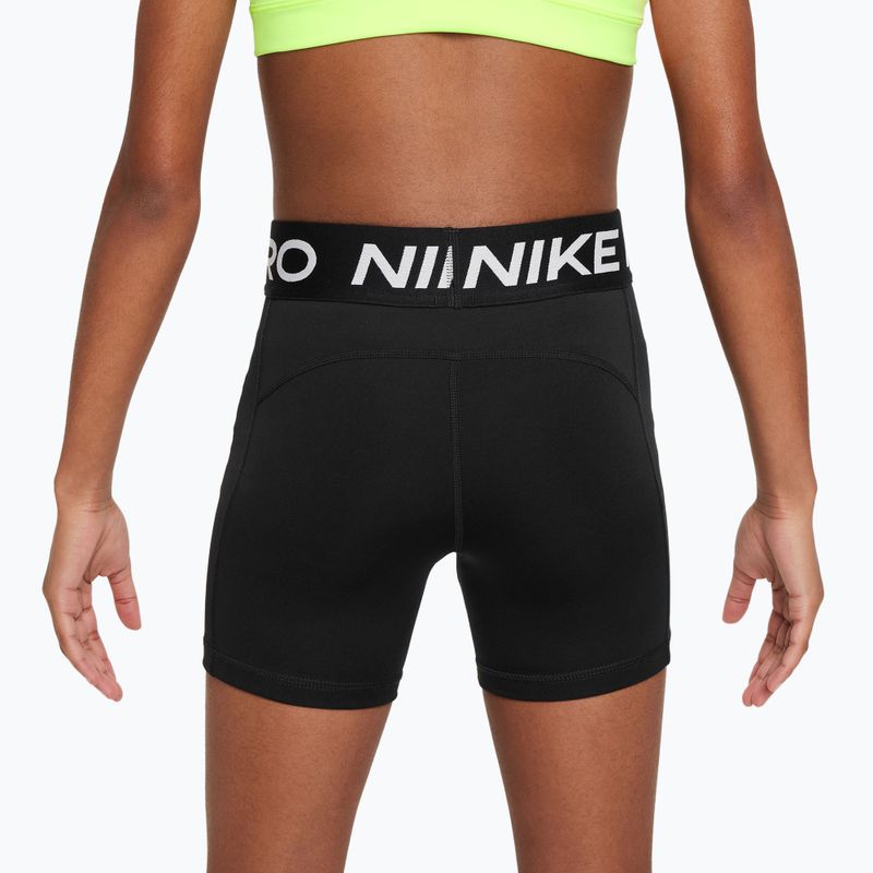 Kinder-Shorts Nike Pro Leak Protection Period black/white 3