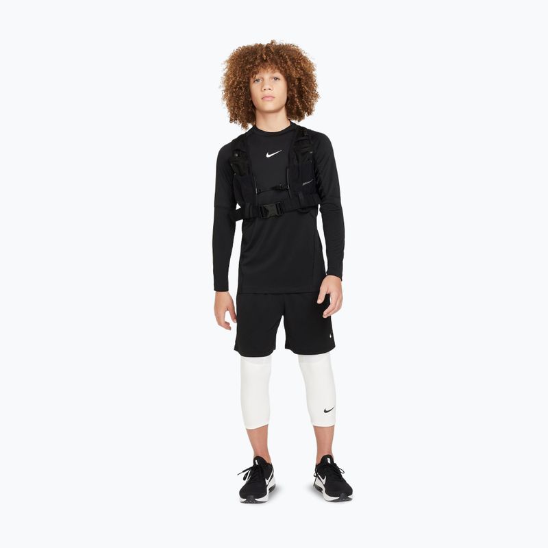 Longsleeve Kinder Nike Pro Dri-Fit black/white 2