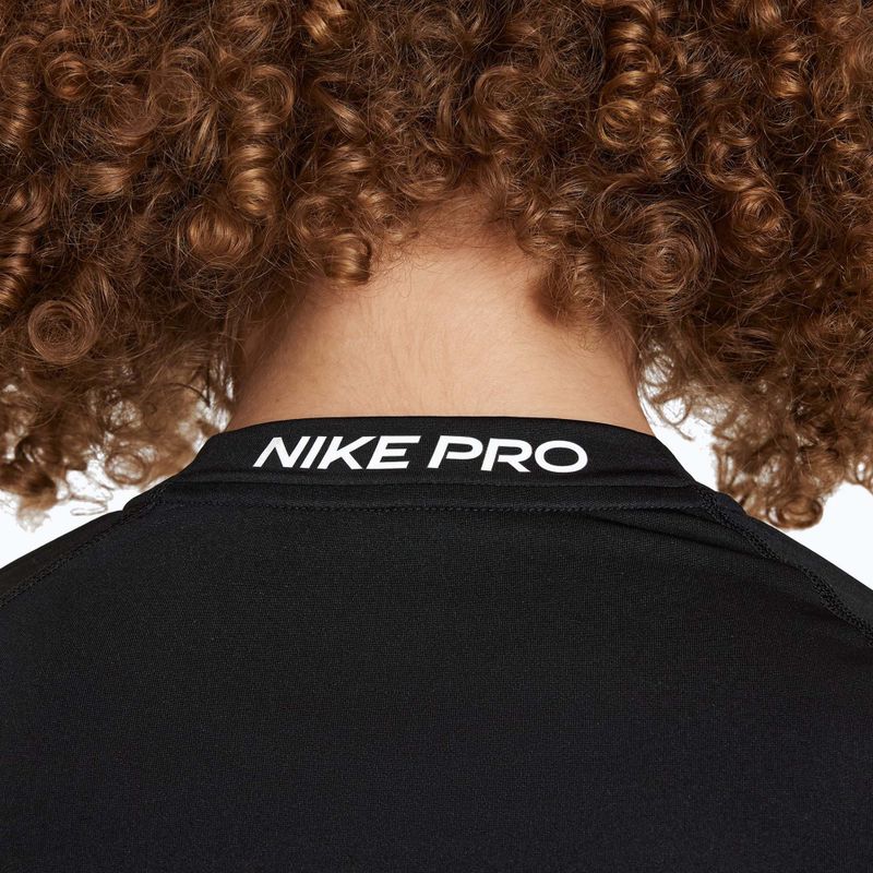 Longsleeve Kinder Nike Pro Dri-Fit black/white 5