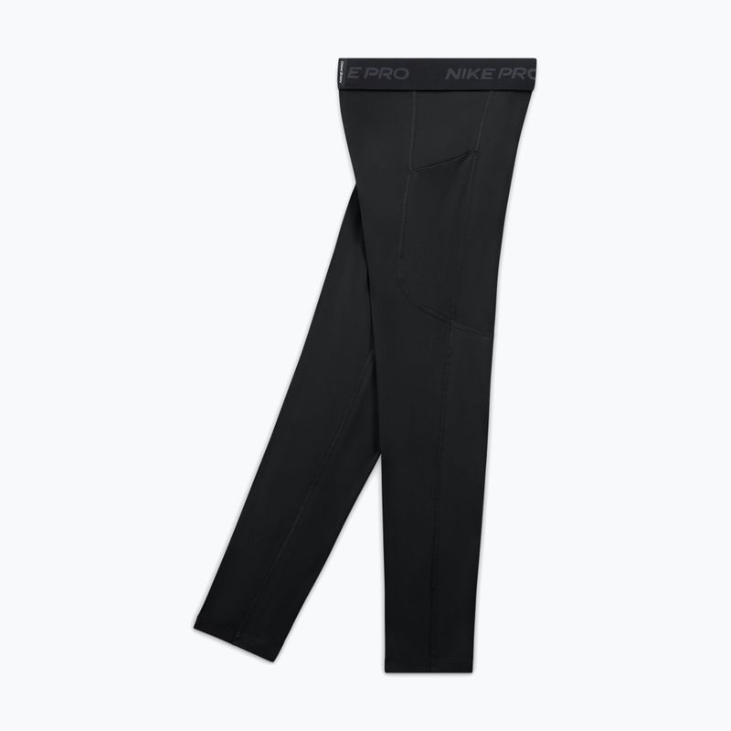 Kinderleggings Nike Pro Dri-FIT black/black/white 7