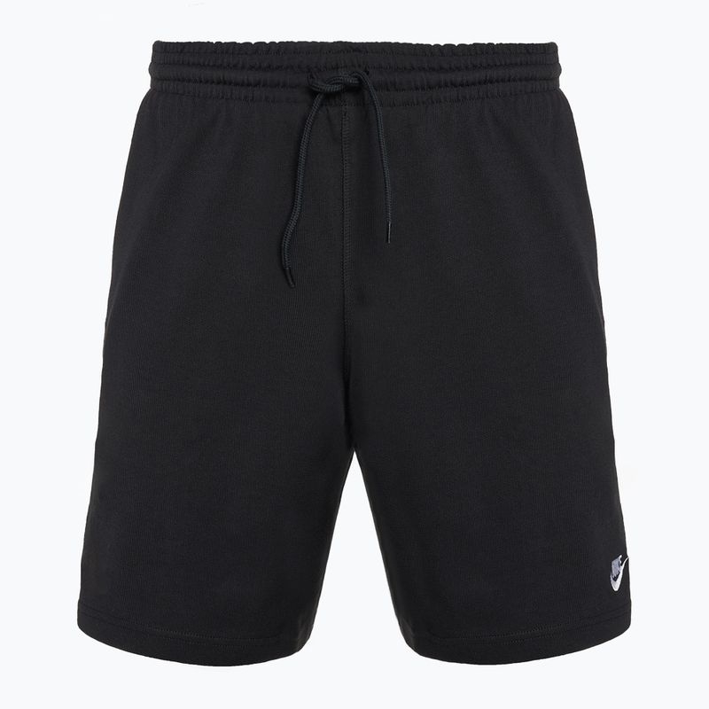 Herren Nike Club Shorts schwarz/weiß