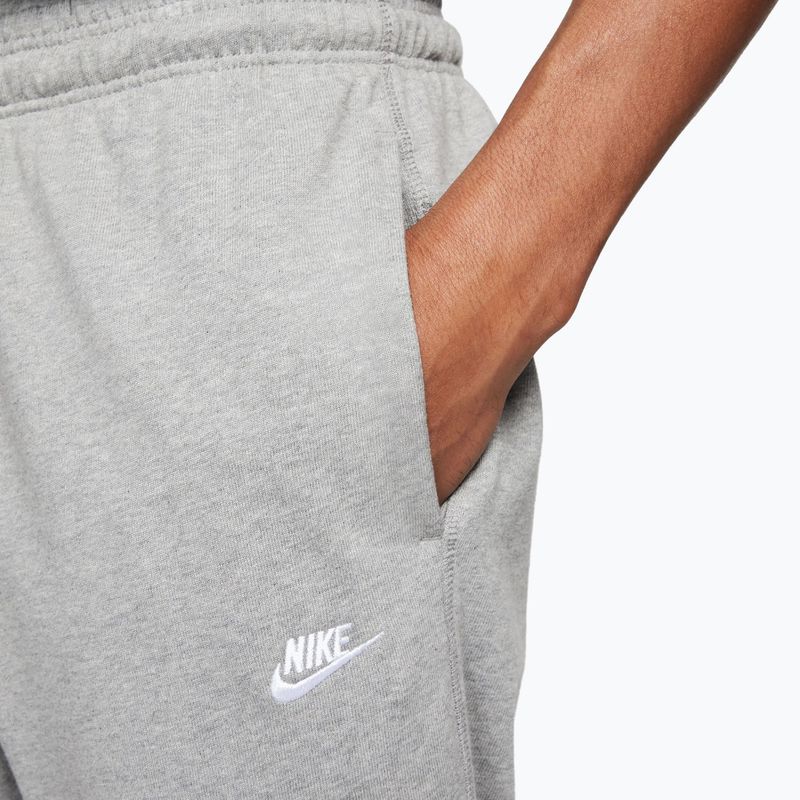 Herrenhose Nike Club Knit Jogger dark grey heather/white 4