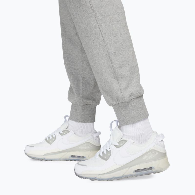 Herrenhose Nike Club Knit Jogger dark grey heather/white 5