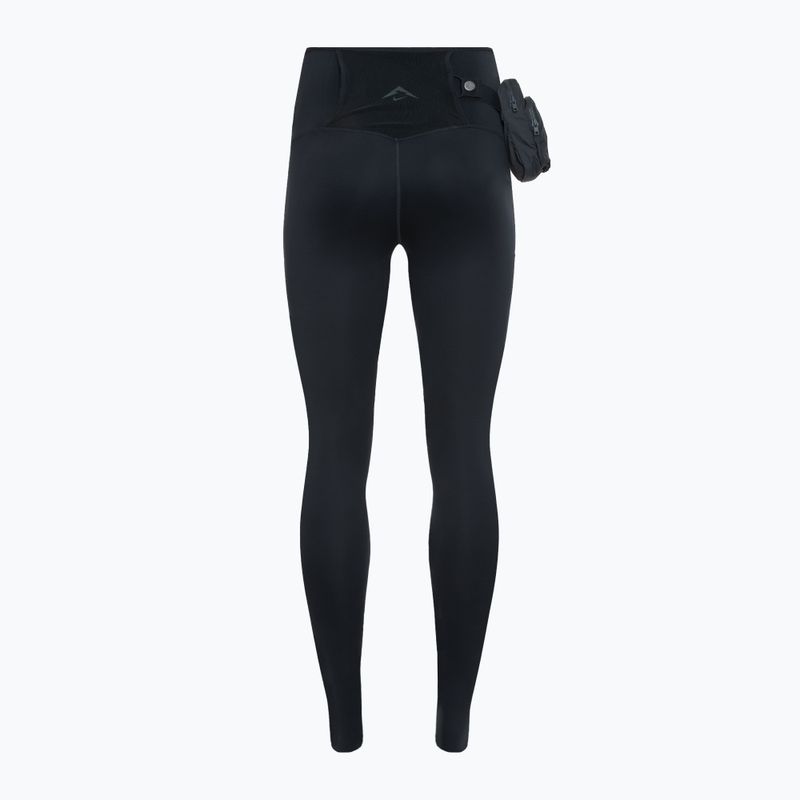Leggings Damen Nike Trial Go High-Waisted 7/8 black/ dark smoke grey/ dark smoke grey 2