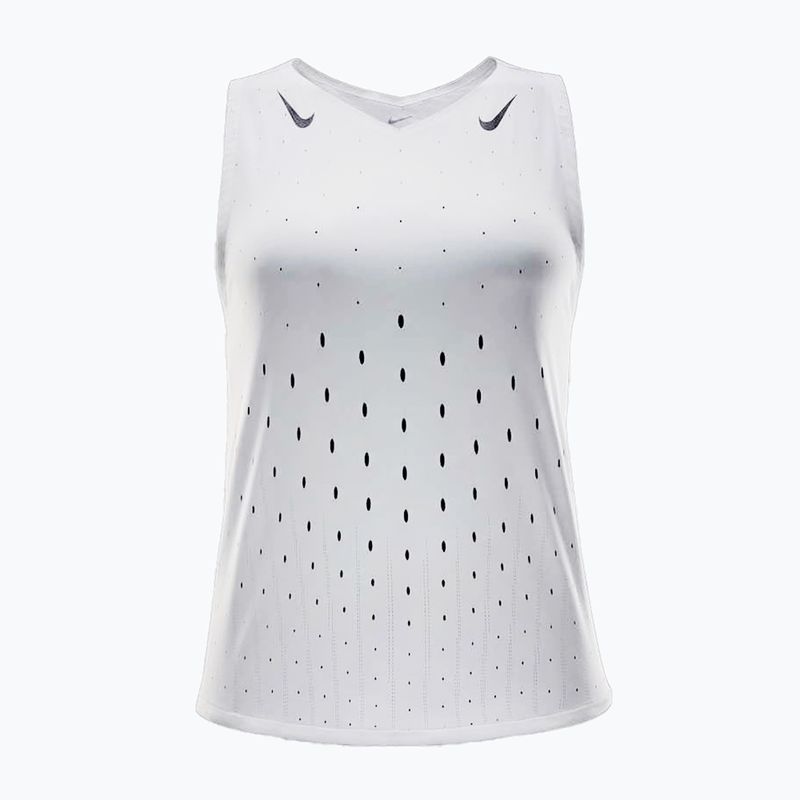 Damen Nike AeroSwift Dri-Fit ADV Singlet weiß / schwarz / schwarz Laufshirt