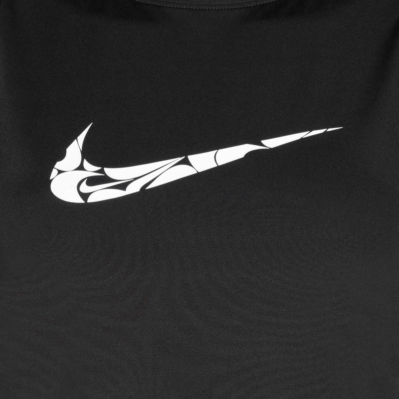 Damen Lauftank Nike One Graphic TT schwarz/weiß