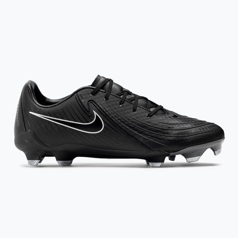 Nike Phantom GX II Academy FG/MG Fußballschuhe schwarz/schwarz 2