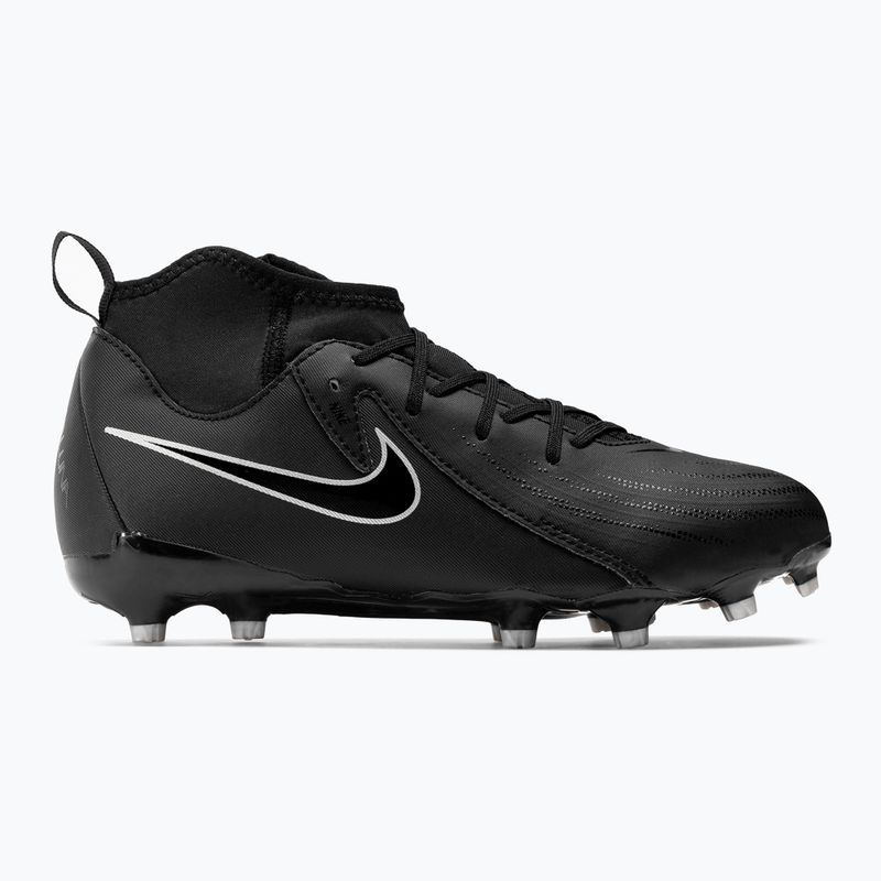 Nike Phantom Luna II Academy FG/MG Junior Fußballschuhe schwarz / schwarz 2