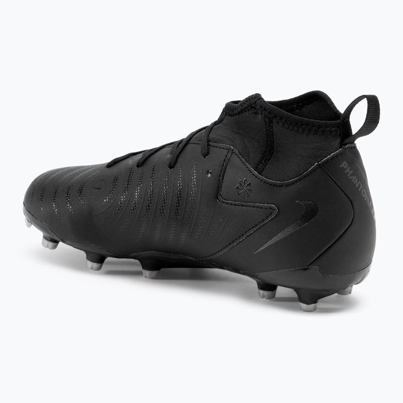 Nike Phantom Luna II Academy FG/MG Junior Fußballschuhe schwarz / schwarz 3