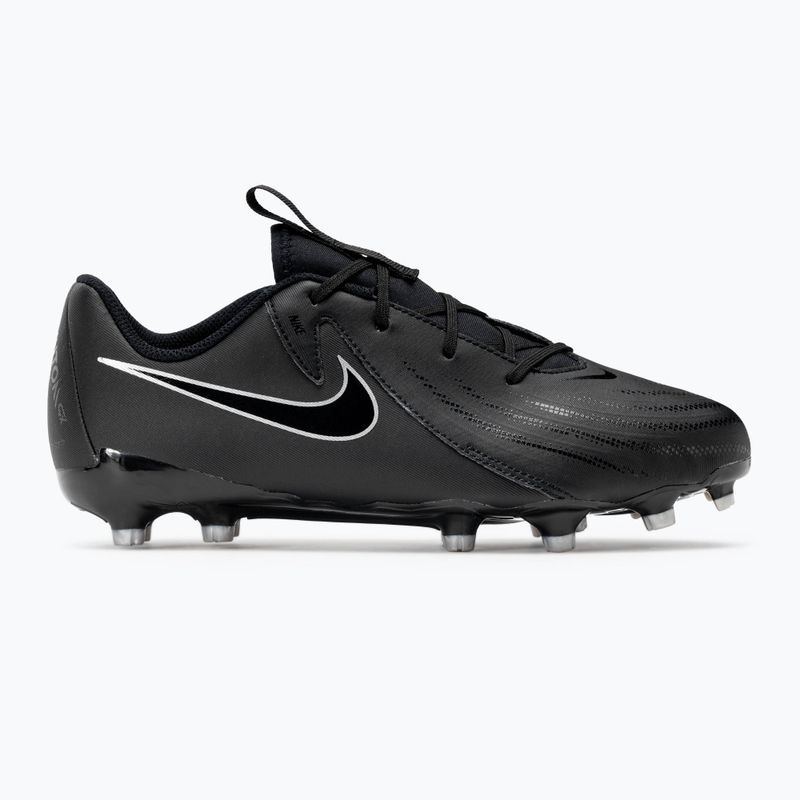 Nike Phantom GX II Academy FG/MG Junior Fußballschuhe schwarz/schwarz 2