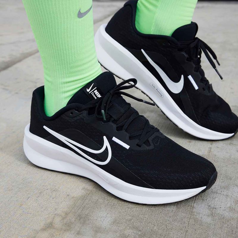 Nike Downshifter 13 Damen Laufschuhe Astronomy Schwarz / Weiß / Dunkles Rauchgrau 15