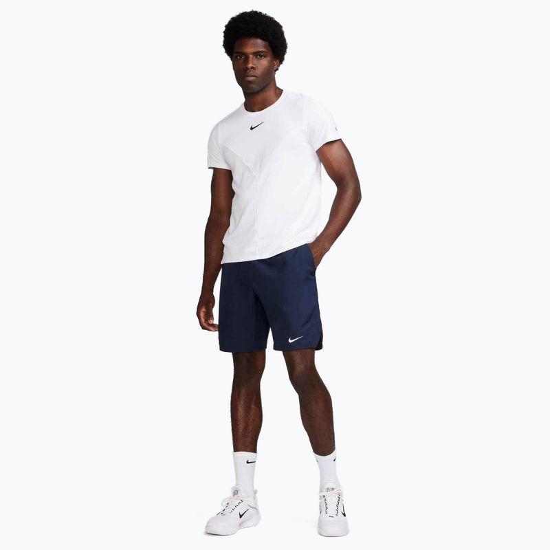 Nike Court Dri-Fit Victory 9" Herren Tennisshorts in Obsidian/Weiß 2